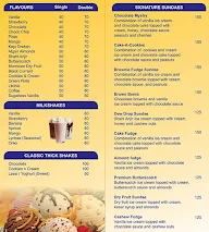 Amul Ice Cream Parlour menu 1