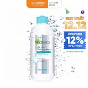 Nước Làm Sạch Và Tẩy Trang Cho Da Dầu Mụn Garnier Micellar Water 400Ml