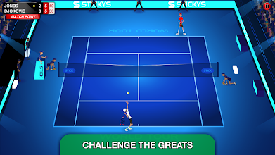 Stick Tennis Practice