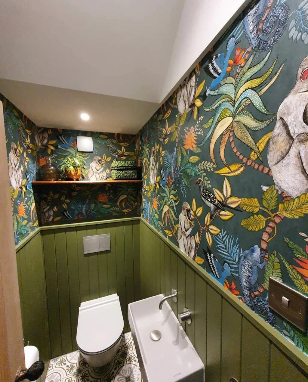 Album cover: Quirky Cloakroom in Old Trafford - March 2020