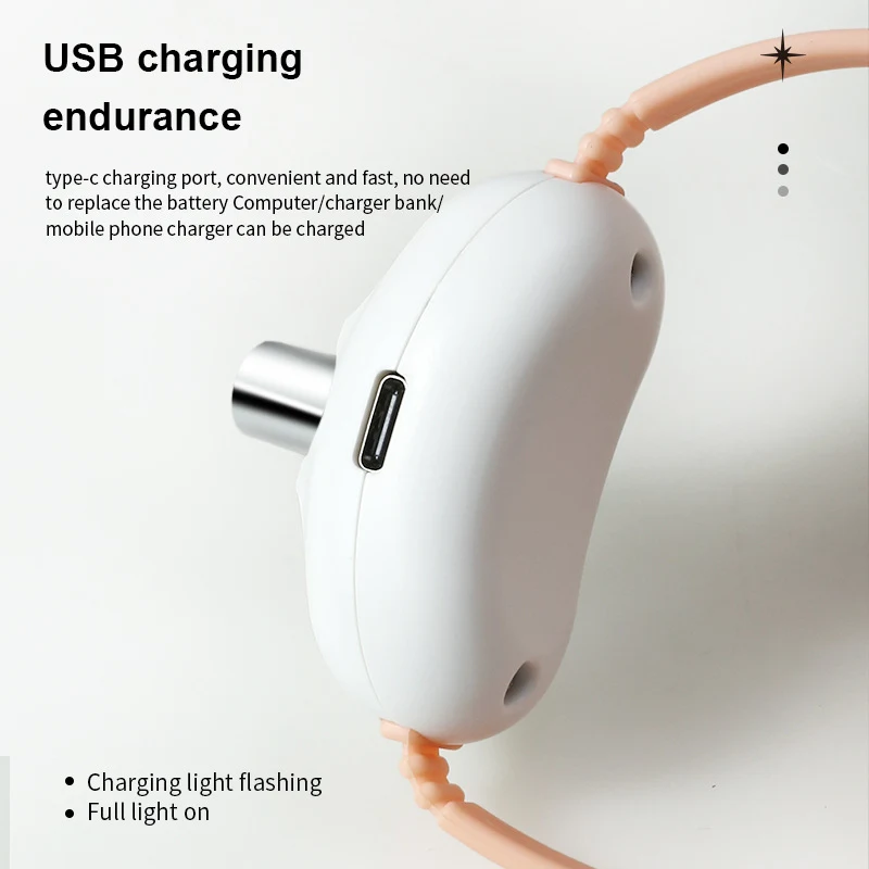 USB oplaadbare interactieve kattenhalsband met laser. Slimme katten speelgoed voor automatische entertainment en magische laserpret.