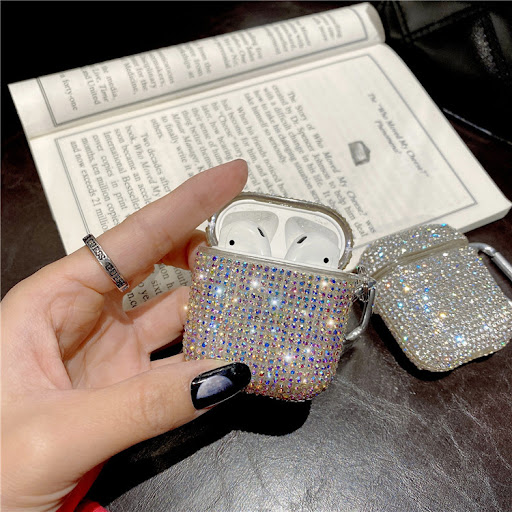 Title 3, Luxury Rhinestone Headphone Cover for Wireless ...