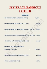 Sky Track Barbecue Corner menu 1