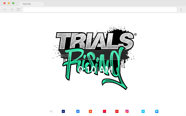 Trials Rising Popular Games HD New Tabs Theme