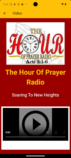 Screenshot The Hour Of Prayer Radio