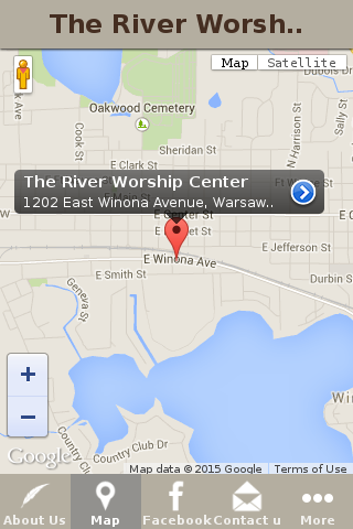 The River Worship Center app