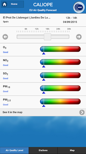 CALIOPE EU: Air Quality