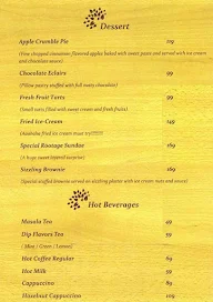 Rootage Restaurant And Lounge menu 2