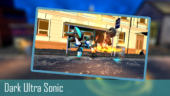 Dark Ultra Sonic Adventure 1.0 APK + Мод (Бесконечные деньги / Без рекламы) за Android