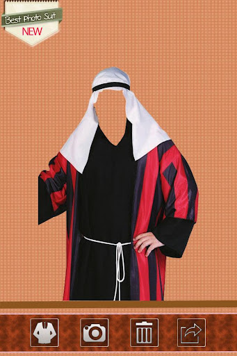 Arab Man Fashion Photo Suit