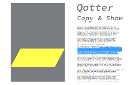 Qotter Copy & Show Preview image 0