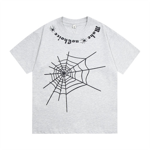 Title 6, Spider Web Short-sleeved T-shirt, High Street s...