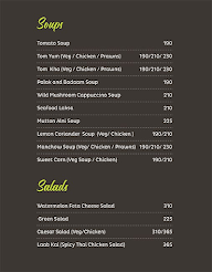 La Bali menu 1