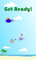 Funny Bird. At the beach Screenshot