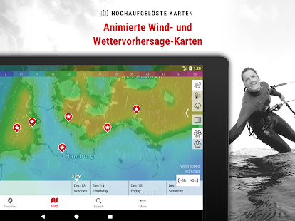 Windfinder Pro - Wetter- & Windvorhersage Screenshot