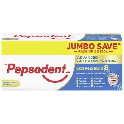 Pepsodent Germi Check+ 12h Germ Protection Toothpaste - 150 g