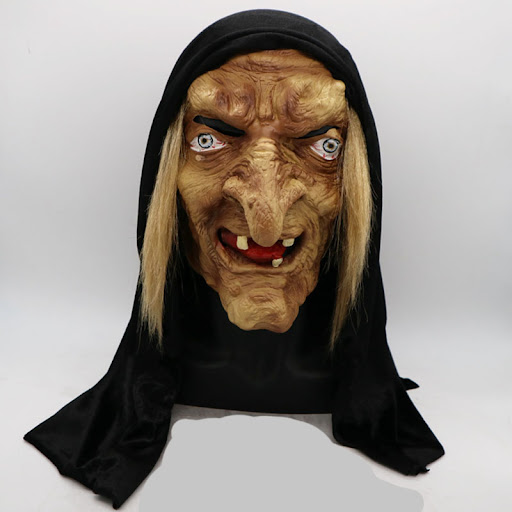 Title 4, Halloween scary witch mask for a truly terrifyi...