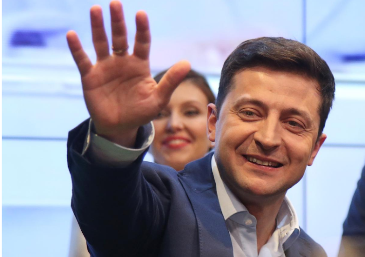 Ukrainian President-elect Volodymyr Zelenskiy.