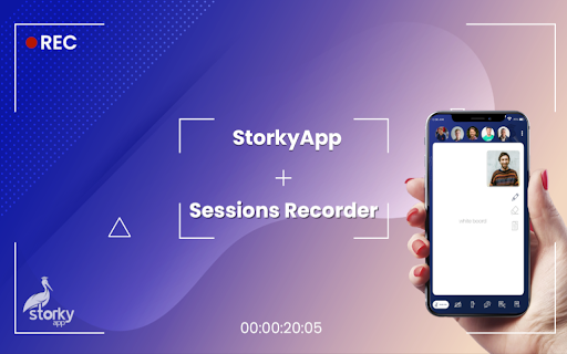 StorkyApp Sessions Recorder