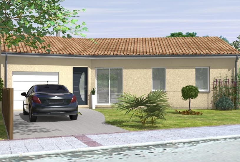  Vente Terrain + Maison - Terrain : 344m² - Maison : 90m² à Mouilleron-le-Captif (85000) 