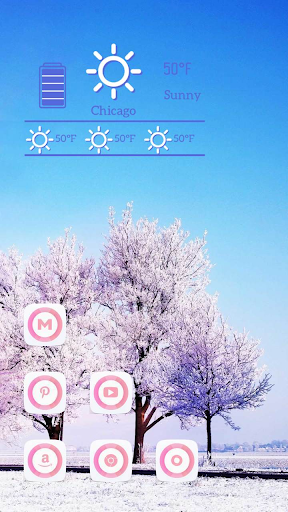 免費下載個人化APP|Light Pink Tree in Winter app開箱文|APP開箱王