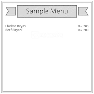 Amjad Biryani menu 1