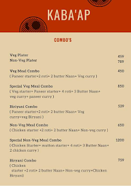 Kabaap menu 2