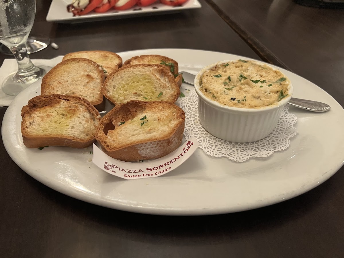 Gluten free crab dip