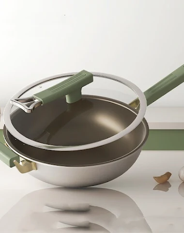 Non-coated Non-stick Pan for Househ - 1