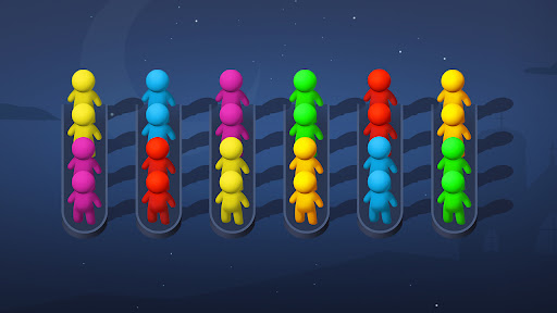 Screenshot Sort Puzzle - stickman games