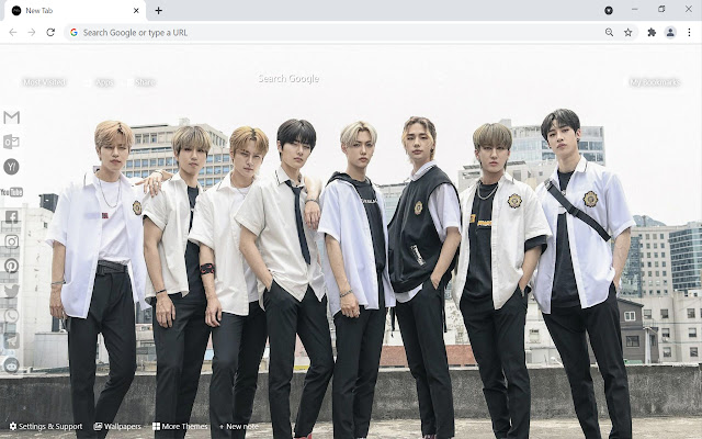 Stray Kids Kpop Wallpaper New Tab