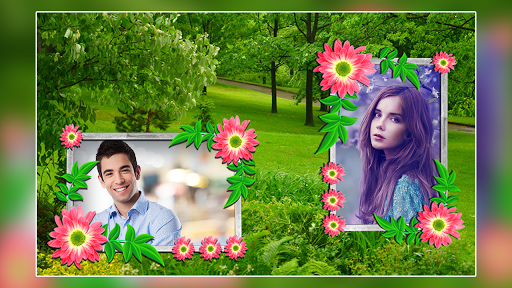 Garden Dual Photo Frame