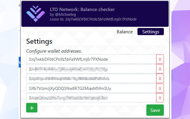 LTO Network Balance Checker Preview image 3