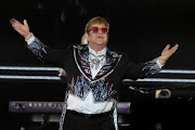 Elton John wraps up the US leg of his 'Yellow Brick Road' tour in Los Angeles on November 20 2022. 