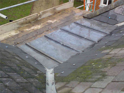 new code 5 lead roof with 4 lead rolls