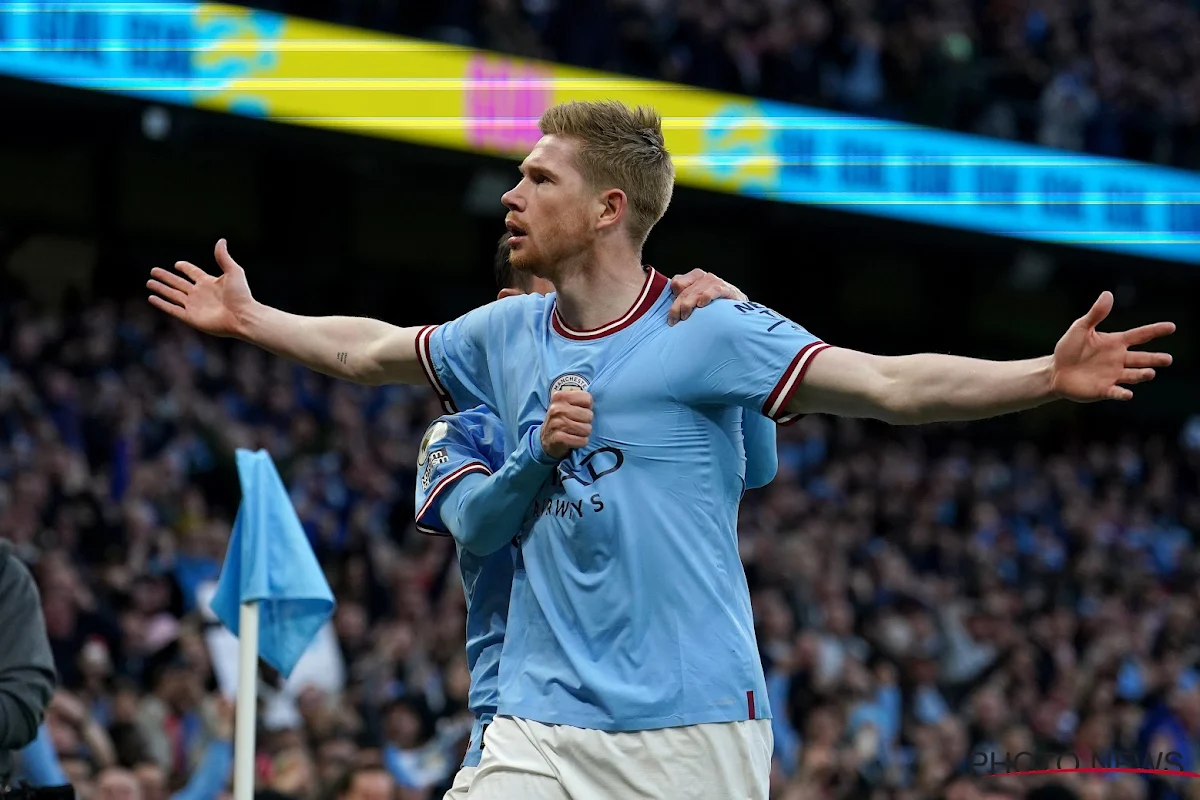 🎥 De Bruyne décisif dans la course au titre, les Diables ont essayé de sauver Leicester : voici tous les buts belges de 2023 en Premier League