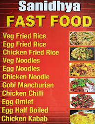 Sanidhya Fastfood & Juice menu 1