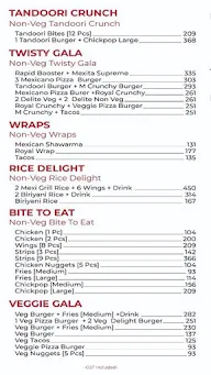 Chicking menu 3