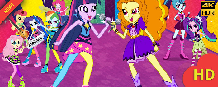 My Little Pony Equestria Girls Pics New Tab marquee promo image