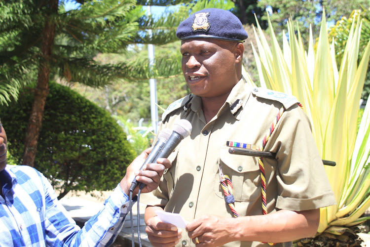 Baringo county police commander Robinson Ndiwa