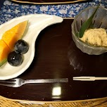 Japanese dessert in the $500 Ryokan at Senkei in Yumoto, Hakone in Hakone, Japan 