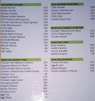 Ghar Ke Phulke menu 1