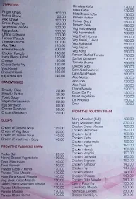 Natraj Family Restaurant & Bar menu 2