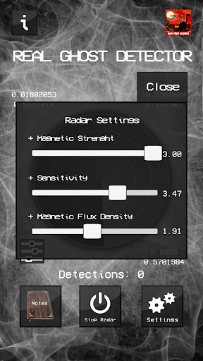 Real Ghost Detector - Radar