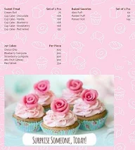 The Cake Masters menu 3