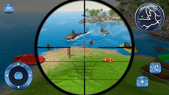 Underwater Tiger Shark Attack FPS Sniper Shooter 1.0.2 APK + Mod (Uang yang tidak terbatas) untuk android