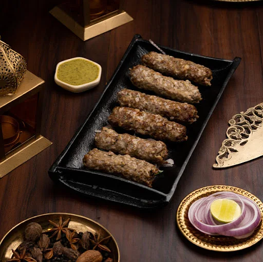 Mutton Lucknowi Seekh Kebab (6 Pieces)