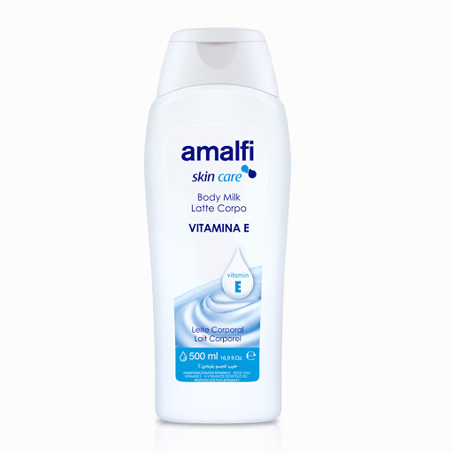 //Crema Corporal Amalfi Body Milk Vit E 500 ML  