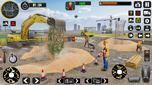 Screenshot Excavator Construction Game