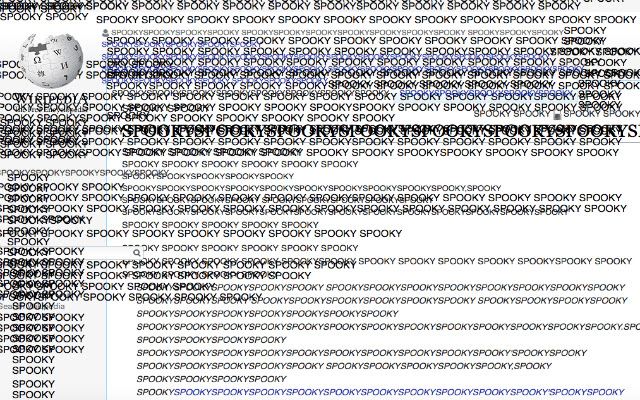 SPOOKED! chrome extension